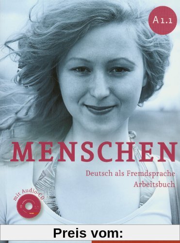 Menschen A1/1: Deutsch als Fremdsprache / Arbeitsbuch mit Audio-CD